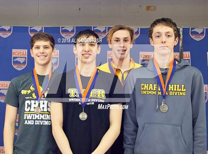 Thumbnail 1 in NCHSAA 3A State Swimming Championship (Finals) photogallery.