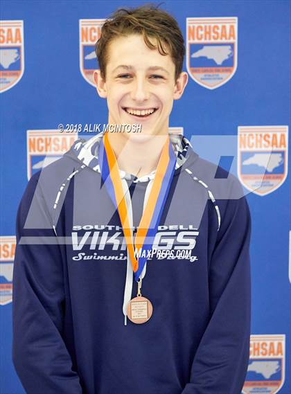 Thumbnail 1 in NCHSAA 3A State Swimming Championship (Finals) photogallery.