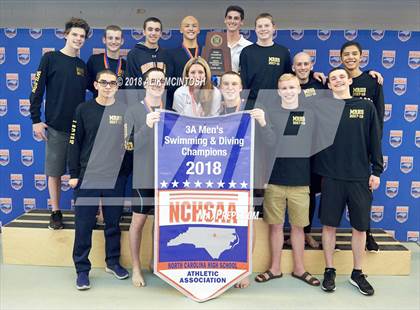 Thumbnail 2 in NCHSAA 3A State Swimming Championship (Finals) photogallery.