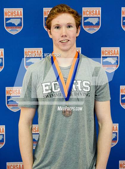 Thumbnail 1 in NCHSAA 3A State Swimming Championship (Finals) photogallery.