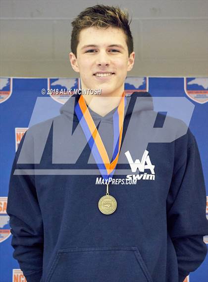Thumbnail 1 in NCHSAA 3A State Swimming Championship (Finals) photogallery.