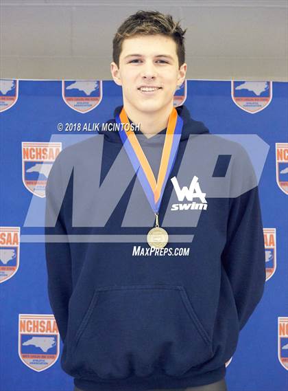 Thumbnail 1 in NCHSAA 3A State Swimming Championship (Finals) photogallery.