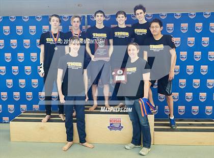 Thumbnail 3 in NCHSAA 3A State Swimming Championship (Finals) photogallery.