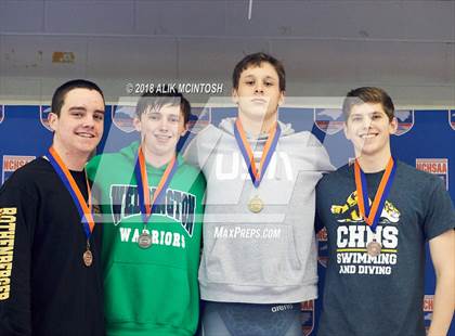 Thumbnail 1 in NCHSAA 3A State Swimming Championship (Finals) photogallery.