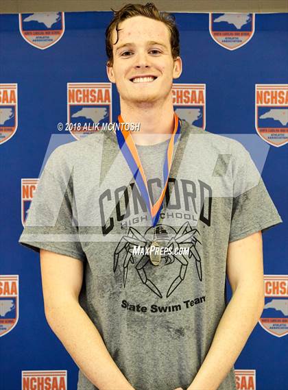 Thumbnail 2 in NCHSAA 3A State Swimming Championship (Finals) photogallery.