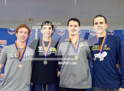 Thumbnail 1 in NCHSAA 3A State Swimming Championship (Finals) photogallery.