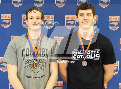 Thumbnail 3 in NCHSAA 3A State Swimming Championship (Finals) photogallery.