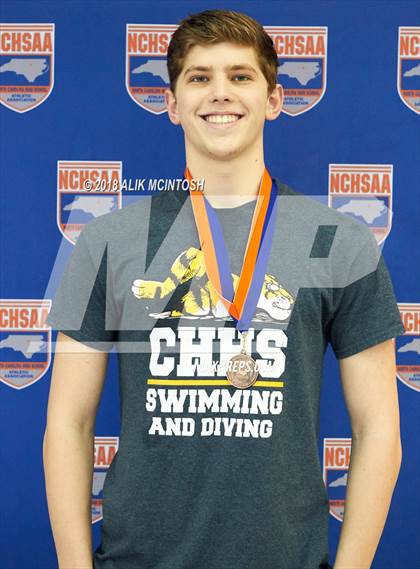 Thumbnail 1 in NCHSAA 3A State Swimming Championship (Finals) photogallery.