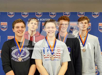 Thumbnail 3 in NCHSAA 3A State Swimming Championship (Finals) photogallery.