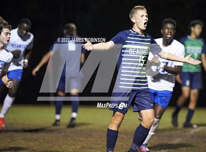 Thumbnail 1 in Stanton vs Beachside  (Preseason Classic @ Patton Park) photogallery.