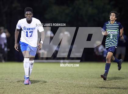 Thumbnail 1 in Stanton vs Beachside  (Preseason Classic @ Patton Park) photogallery.