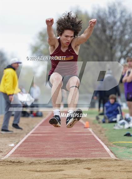 Thumbnail 1 in Longmont Invite Track and Field 2025 (Field) photogallery.