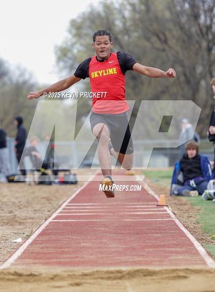 Thumbnail 1 in Longmont Invite Track and Field 2025 (Field) photogallery.