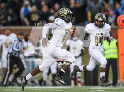 Thumbnail 3 in Hayti vs. Lincoln (MSHSAA Class 1 Show-Me Bowl) photogallery.