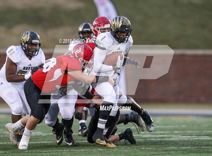 Thumbnail 2 in Hayti vs. Lincoln (MSHSAA Class 1 Show-Me Bowl) photogallery.