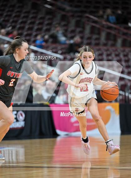 Thumbnail 3 in Boise vs. Owyhee (IHSAA 5A Quarterfinals) photogallery.