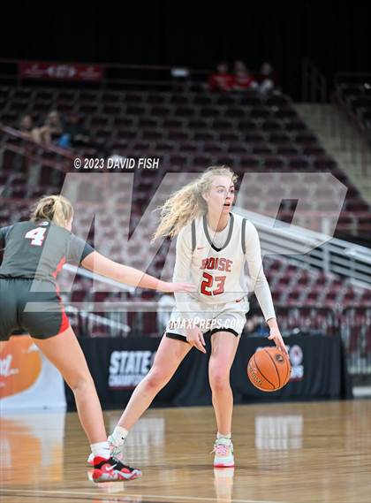 Thumbnail 1 in Boise vs. Owyhee (IHSAA 5A Quarterfinals) photogallery.