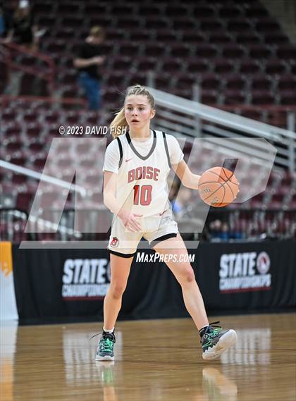 Thumbnail 3 in Boise vs. Owyhee (IHSAA 5A Quarterfinals) photogallery.