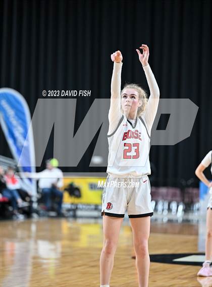 Thumbnail 2 in Boise vs. Owyhee (IHSAA 5A Quarterfinals) photogallery.