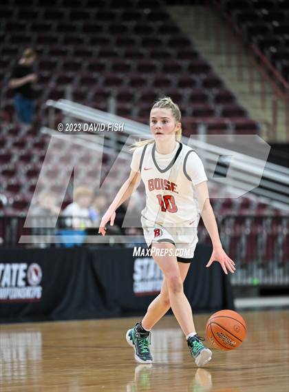 Thumbnail 1 in Boise vs. Owyhee (IHSAA 5A Quarterfinals) photogallery.