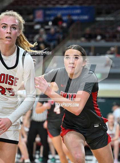 Thumbnail 2 in Boise vs. Owyhee (IHSAA 5A Quarterfinals) photogallery.