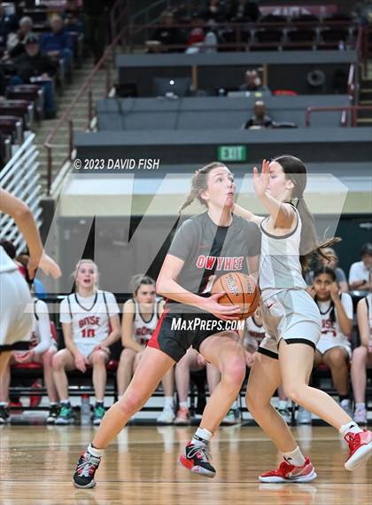 Thumbnail 3 in Boise vs. Owyhee (IHSAA 5A Quarterfinals) photogallery.