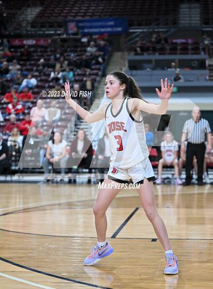 Thumbnail 3 in Boise vs. Owyhee (IHSAA 5A Quarterfinals) photogallery.