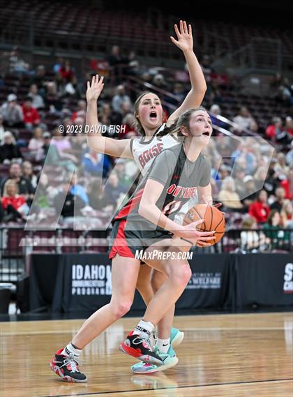 Thumbnail 3 in Boise vs. Owyhee (IHSAA 5A Quarterfinals) photogallery.