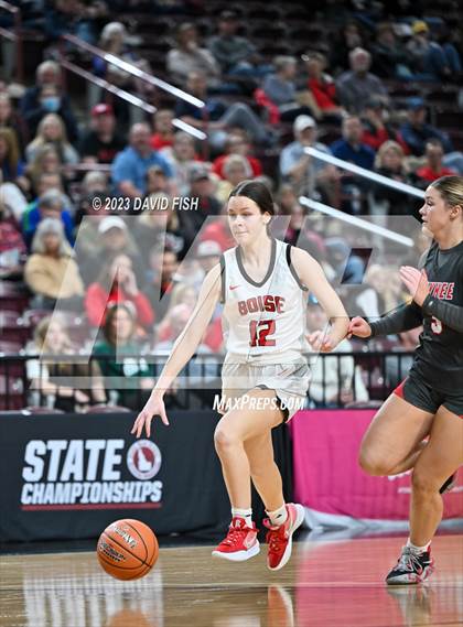 Thumbnail 3 in Boise vs. Owyhee (IHSAA 5A Quarterfinals) photogallery.