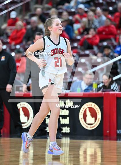Thumbnail 3 in Boise vs. Owyhee (IHSAA 5A Quarterfinals) photogallery.