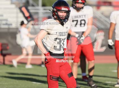 Thumbnail 2 in Liberty - Red and White Scrimmage photogallery.