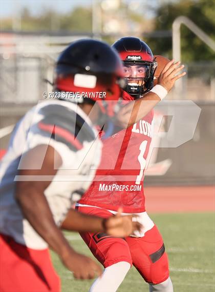 Thumbnail 2 in Liberty - Red and White Scrimmage photogallery.