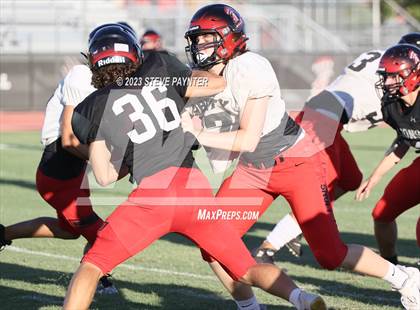 Thumbnail 3 in Liberty - Red and White Scrimmage photogallery.