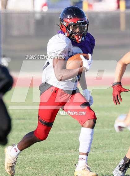 Thumbnail 2 in Liberty - Red and White Scrimmage photogallery.