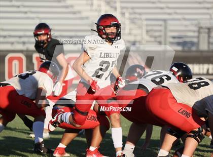 Thumbnail 2 in Liberty - Red and White Scrimmage photogallery.