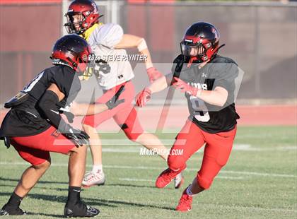 Thumbnail 2 in Liberty - Red and White Scrimmage photogallery.