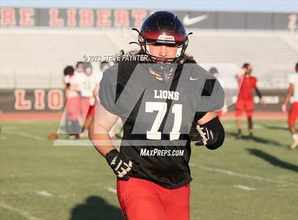 Thumbnail 3 in Liberty - Red and White Scrimmage photogallery.