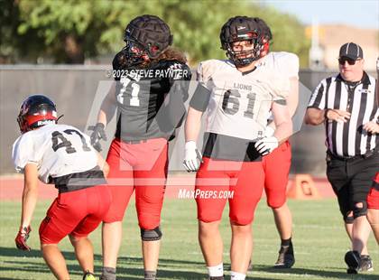 Thumbnail 2 in Liberty - Red and White Scrimmage photogallery.