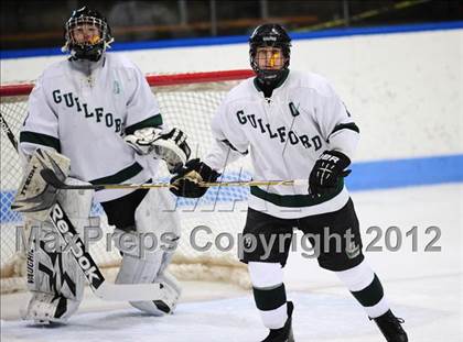 Thumbnail 2 in Trumbull vs. Guilford (CIAC Division II Semifinal) photogallery.