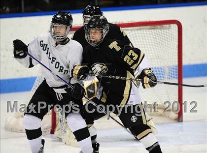 Thumbnail 2 in Trumbull vs. Guilford (CIAC Division II Semifinal) photogallery.