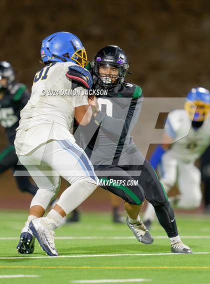 Thumbnail 1 in Democracy Prep Agassi Campus vs Virgin Valley (2024 NIAA 3A Southern Quarterfinals) photogallery.