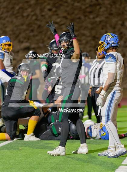 Thumbnail 2 in Democracy Prep Agassi Campus vs Virgin Valley (2024 NIAA 3A Southern Quarterfinals) photogallery.
