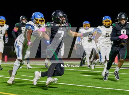 Thumbnail 2 in Democracy Prep Agassi Campus vs Virgin Valley (2024 NIAA 3A Southern Quarterfinals) photogallery.