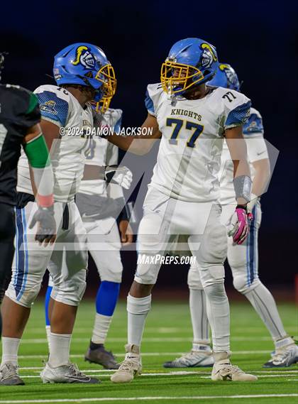 Thumbnail 1 in Democracy Prep Agassi Campus vs Virgin Valley (2024 NIAA 3A Southern Quarterfinals) photogallery.