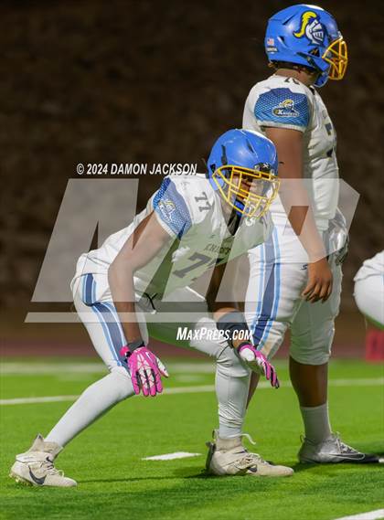 Thumbnail 2 in Democracy Prep Agassi Campus vs Virgin Valley (2024 NIAA 3A Southern Quarterfinals) photogallery.