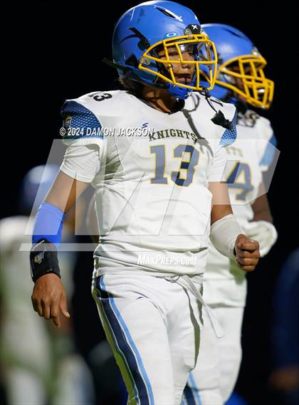 Thumbnail 2 in Democracy Prep Agassi Campus vs Virgin Valley (2024 NIAA 3A Southern Quarterfinals) photogallery.