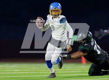 Thumbnail 2 in Democracy Prep Agassi Campus vs Virgin Valley (2024 NIAA 3A Southern Quarterfinals) photogallery.