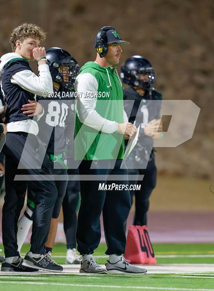 Thumbnail 3 in Democracy Prep Agassi Campus vs Virgin Valley (2024 NIAA 3A Southern Quarterfinals) photogallery.
