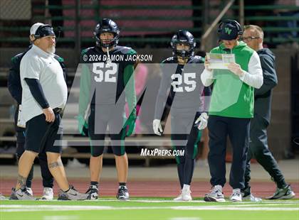 Thumbnail 1 in Democracy Prep Agassi Campus vs Virgin Valley (2024 NIAA 3A Southern Quarterfinals) photogallery.