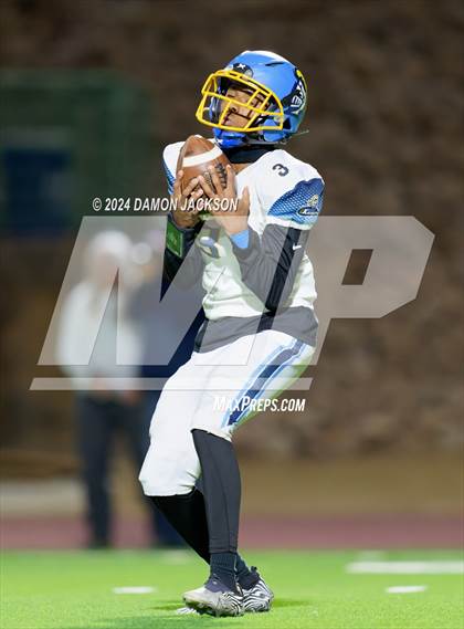 Thumbnail 2 in Democracy Prep Agassi Campus vs Virgin Valley (2024 NIAA 3A Southern Quarterfinals) photogallery.
